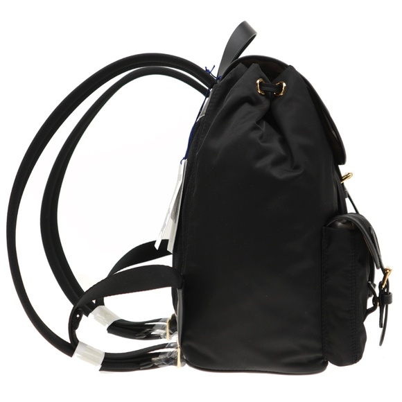 Burberry Enfield Woman Backpack Black Nylon New